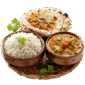 Paneer Makhni with rice or butter naan