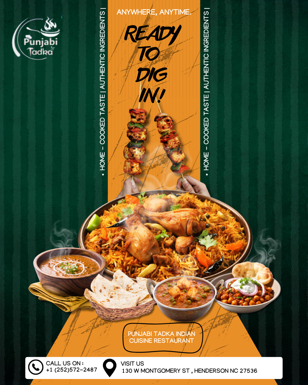 Punjabi Tadka – The Most Loved Indian Restaurant in Henderson NC