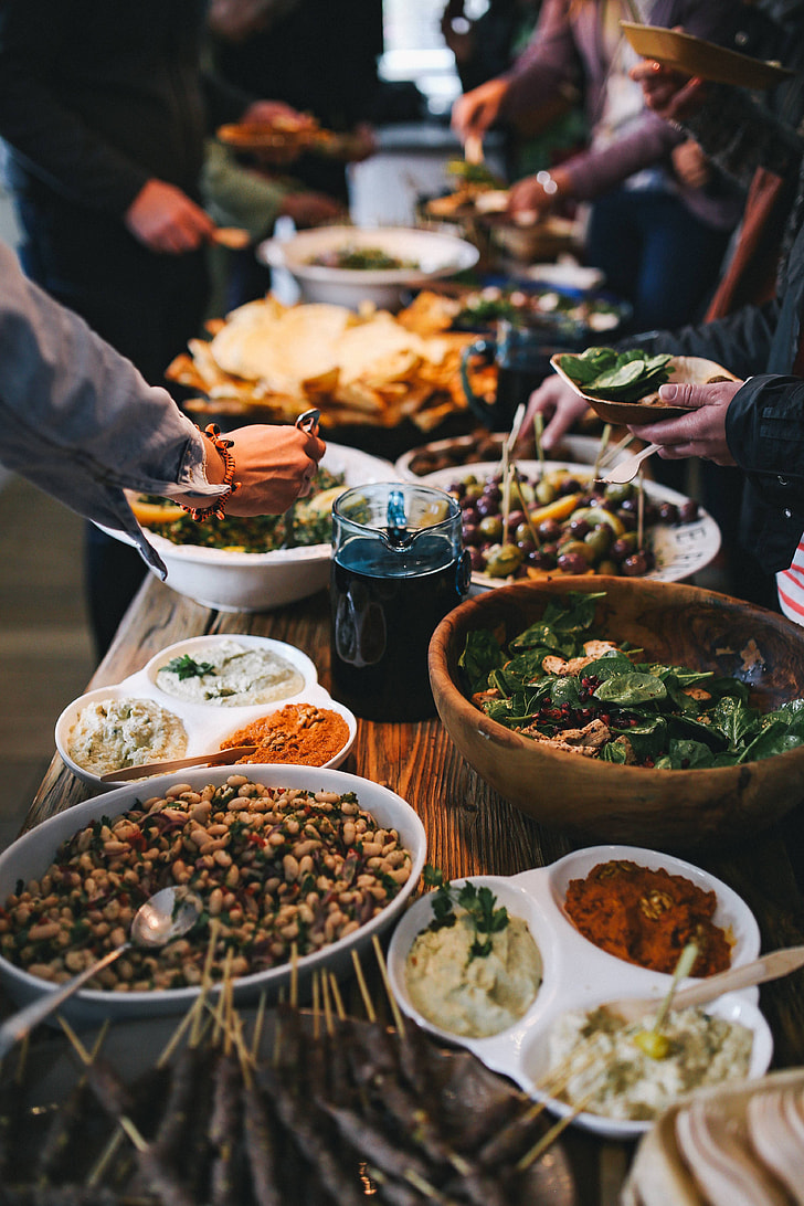 people table food picnic preview